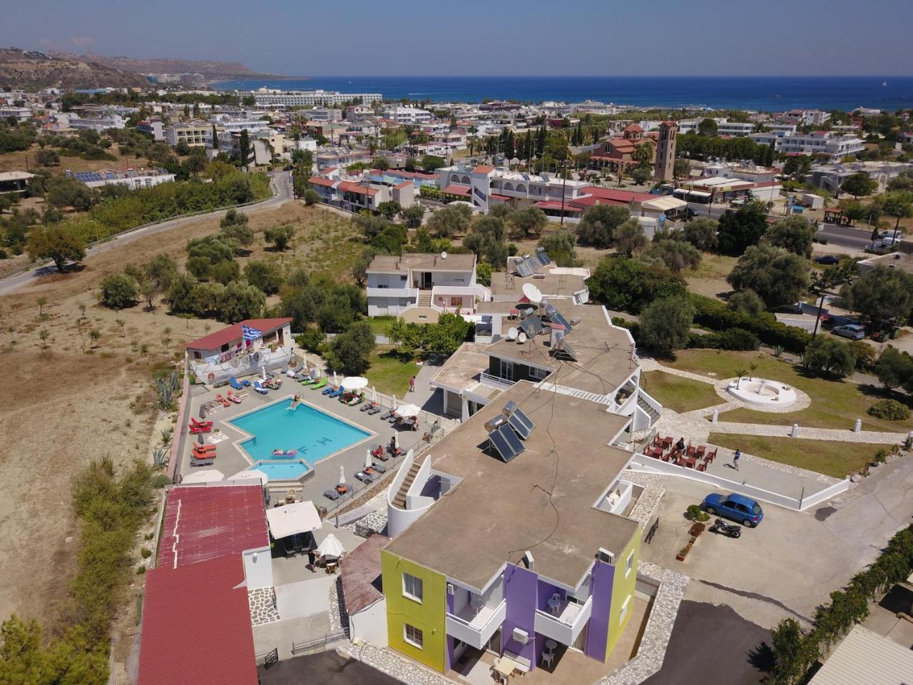 Family House Faliraki Studios Apartments Exterior foto